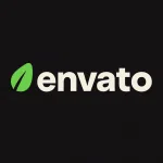 Green leaf logo with 'envato' text envato element