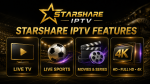 StarShare IPTV Subscription | HD & 4K Live TV Streaming