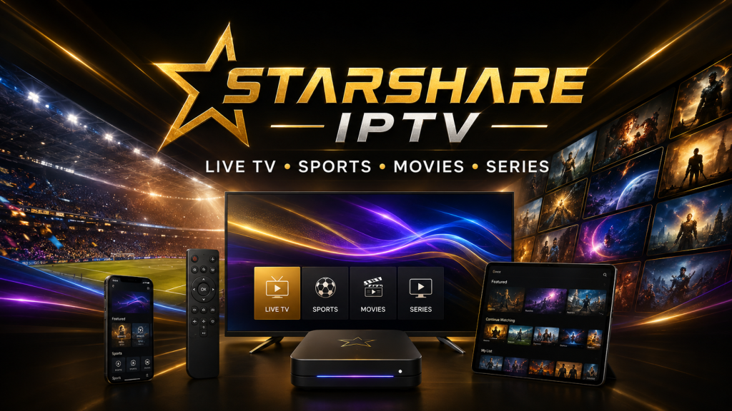 StarShare IPTV Subscription | HD & 4K Live TV Streaming